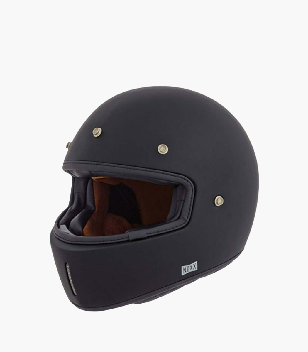 NEXX XG.100 PURIST MATTE BLACK W/ PEAK & GOGGLES