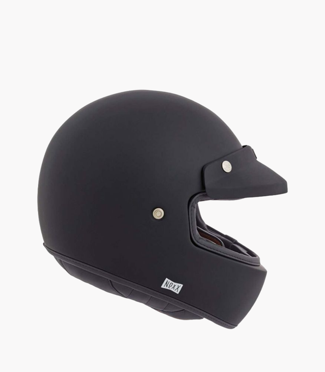NEXX XG.100 PURIST MATTE BLACK W/ PEAK & GOGGLES