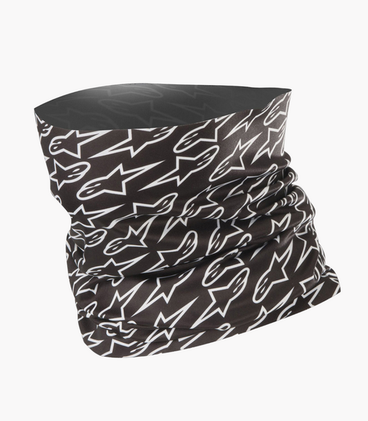 ALPINESTARS NECK TUBE - BLACK/WHITE