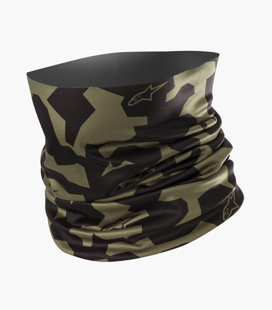 ALPINESTARS NECK TUBE - MILI GREEN/BLACK