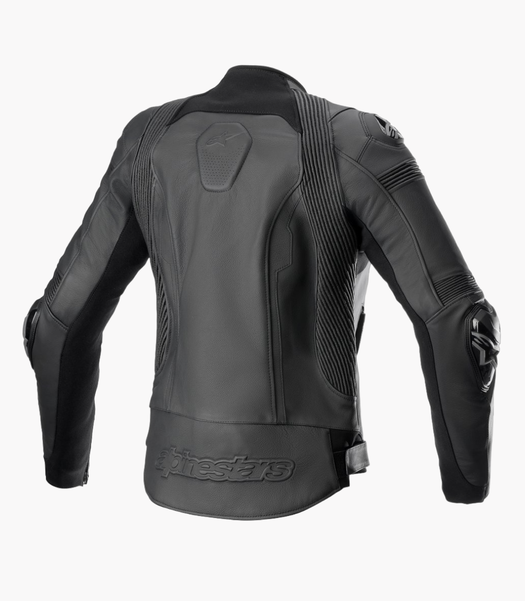 ALPINESTARS STELLA MISSILE V2 LEATHER JACKET BLACK/BLACK