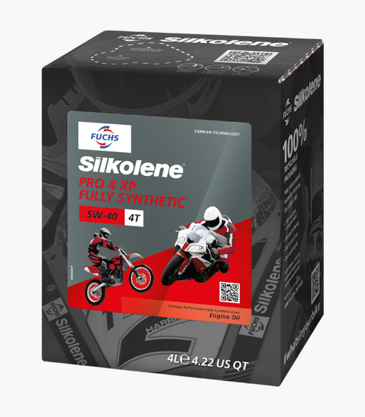 FUCHS SILKOLENE PRO 4 5W-40 ENGINE OIL 4L FULLY SYNTHETIC