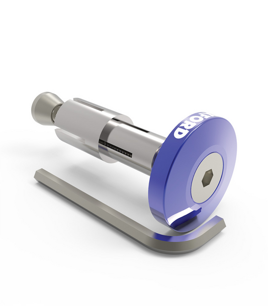 OXFORD BAR ENDS 2 - BLUE
