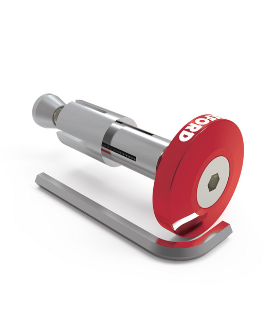OXFORD BAR ENDS 2 - RED