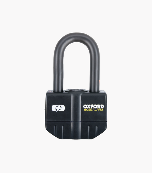 OXFORD BIG BOSS ALARM PADLOCK 16MM - BLACK