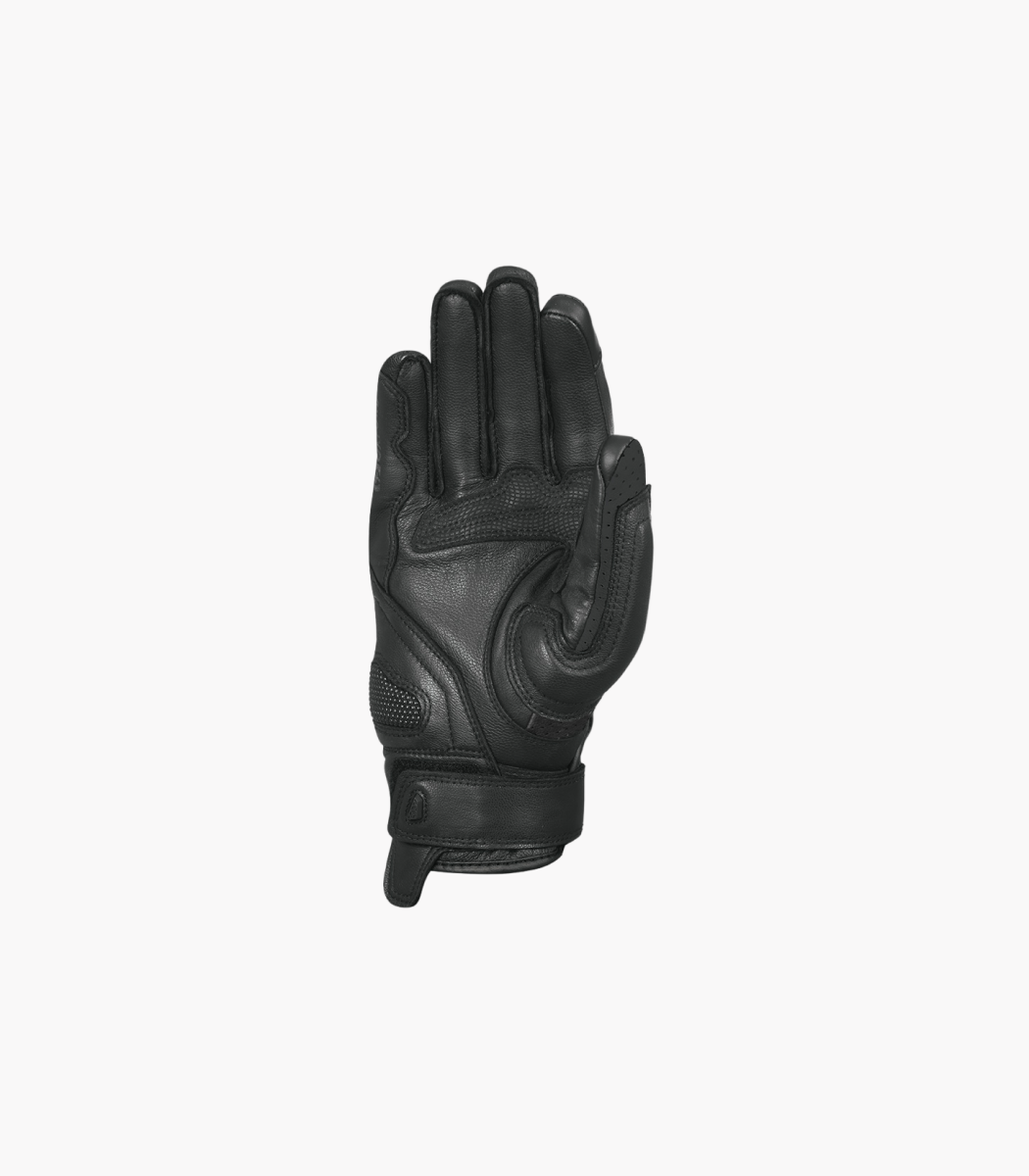 OXFORD HAWKER MEN'S LEATHER GLOVE - BLACK