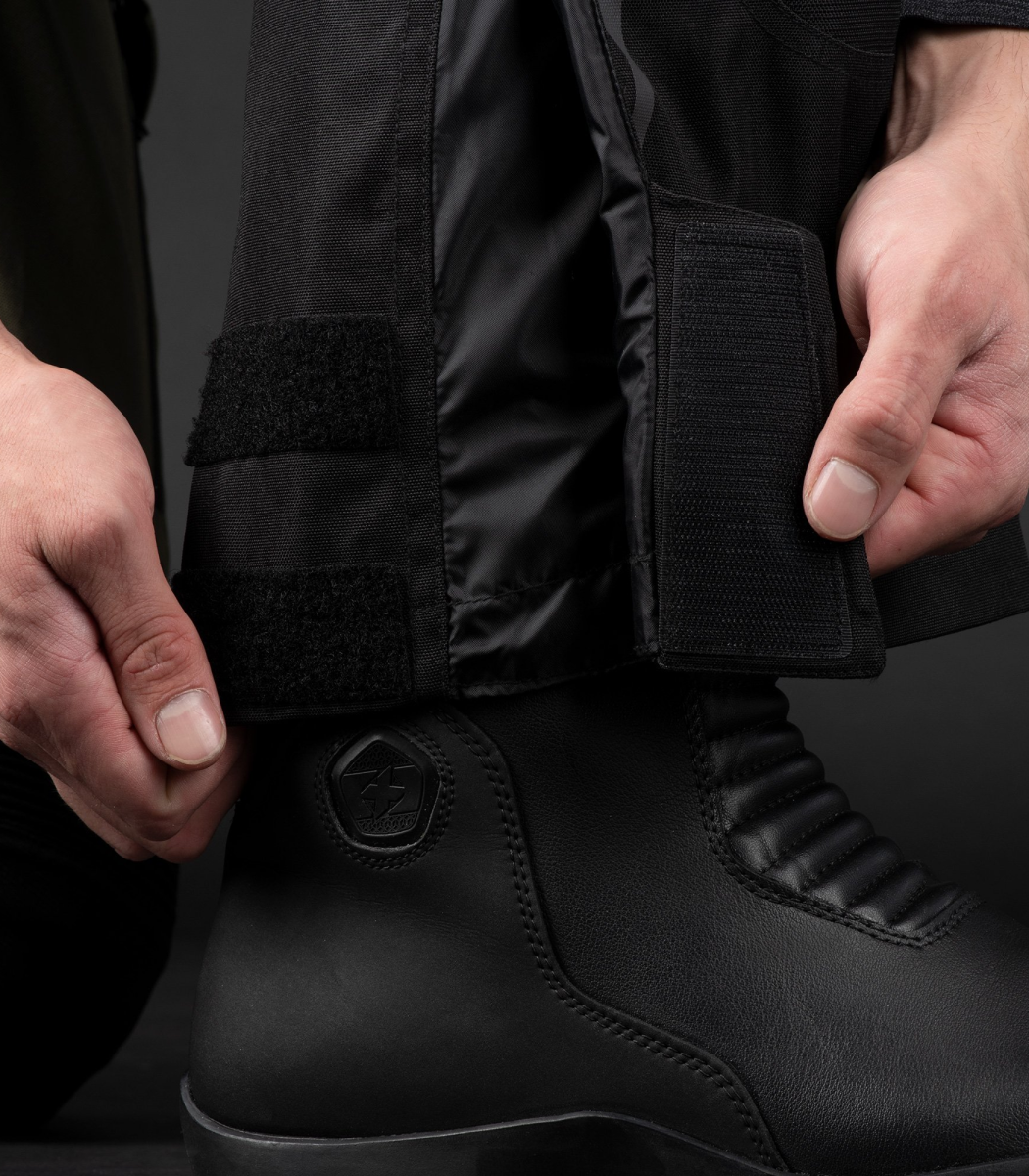 OXFORD ROCKLAND MS PANTS - CHARCOAL/BLACK/RED