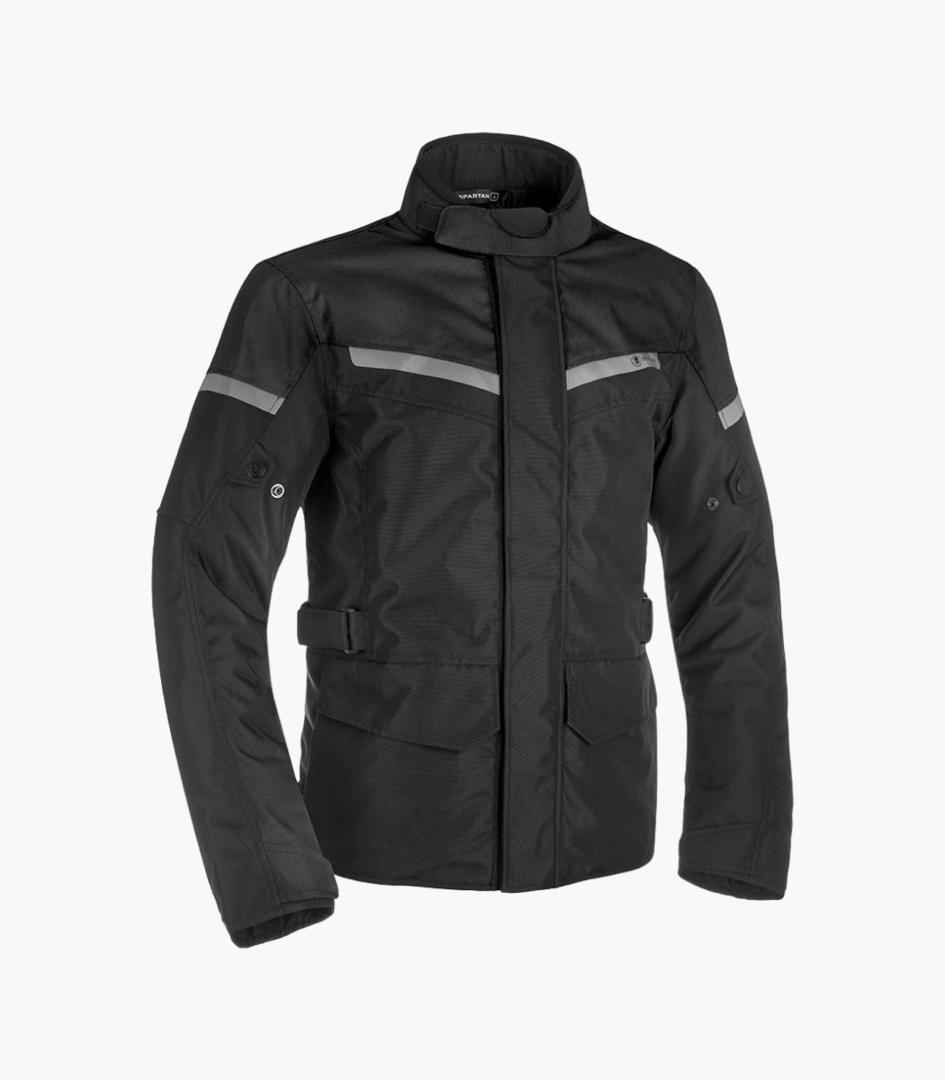 SPARTAN LONG WP MS JACKET -  BLACK