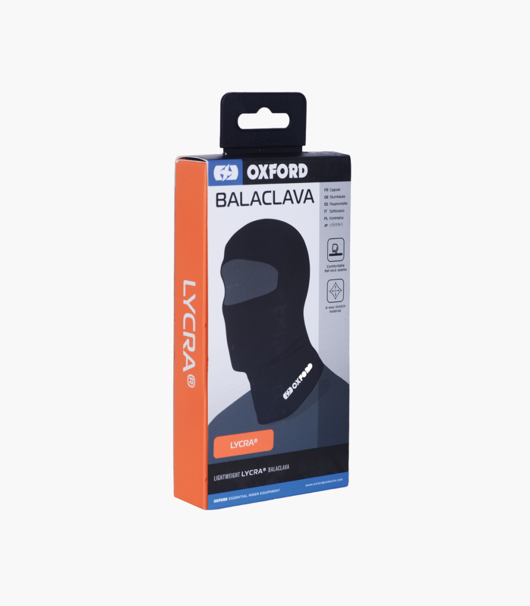 OXFORD BALACLAVA LYCRA - BLACK
